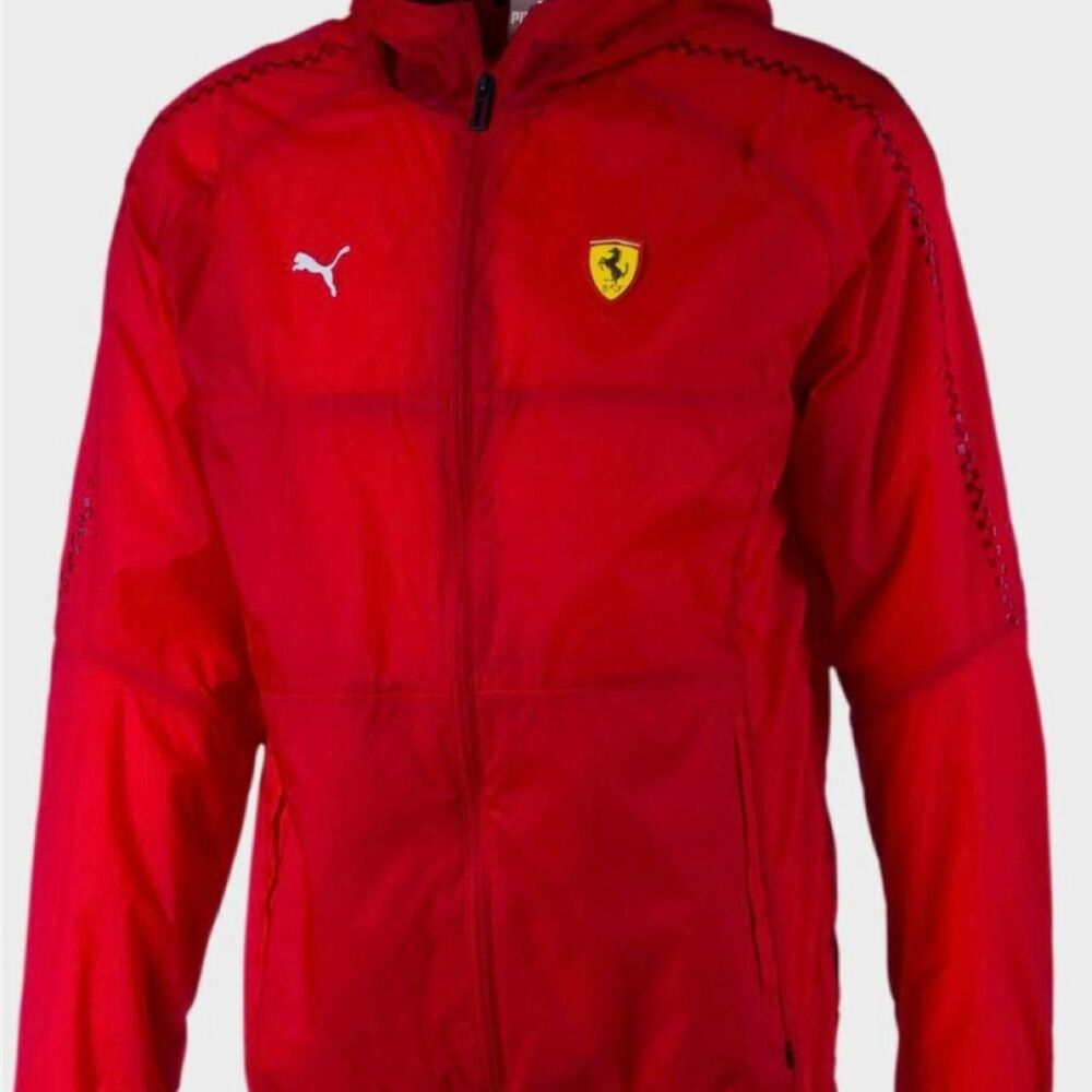 Puma Men's Red Jacket - Picture 5 of 6